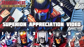 -Een cijfer! Transformers Age of the Primes Superion Waardering en gedachten 4K-video.