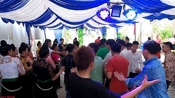 Múa lào lăm vông hay nhất 2021 Múa Lào Đám cưới dân tộc Thái - Bản Púng Kiềng - Chiềng Khoong