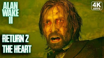 Alan Wake 2 Walkthrough Chapter 2- Return 2: The Heart (Saga) 🔦🎮