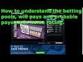 Parimutuel Betting Pools Explained. Will Pays and Probable ...