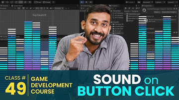 Game #1 - Tap Counter #20 - Adding Sound on Button Click | Unity3d Game Development Course
