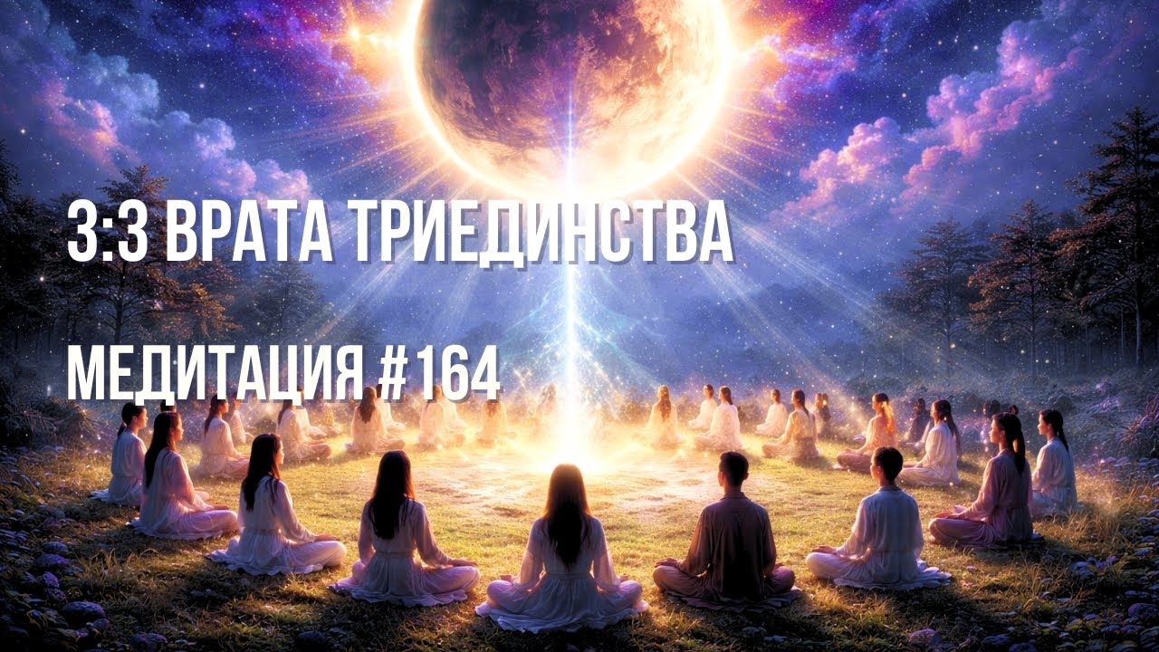 [Медитация #164] 3:3 Врата триЕдинства 📱