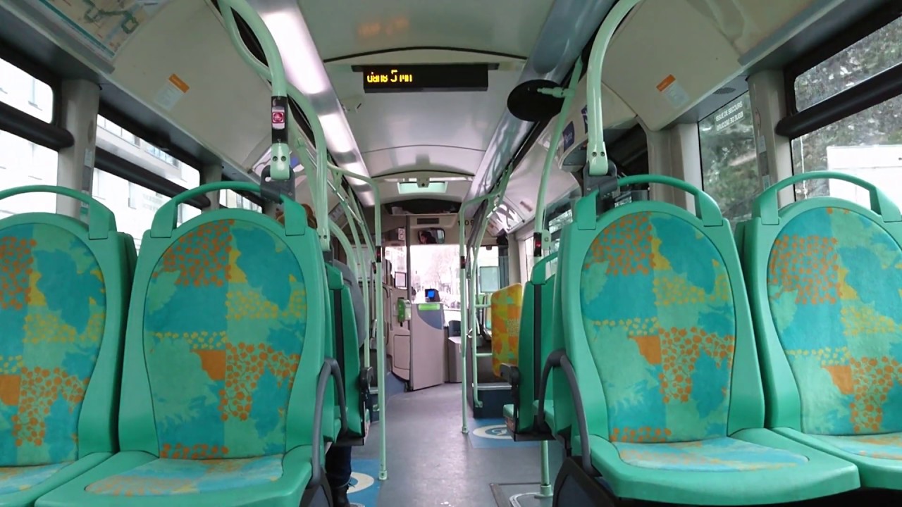 Trajet ligne 167 RATP en bus Heuliez GX337 Hybride-électrique 2015 - Paris