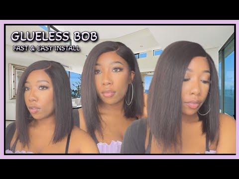It's Giving SCALP! A Must-Have GLUELESS Bob | Lazy Girl & VERY Beginner Friendly | Luvme Hair