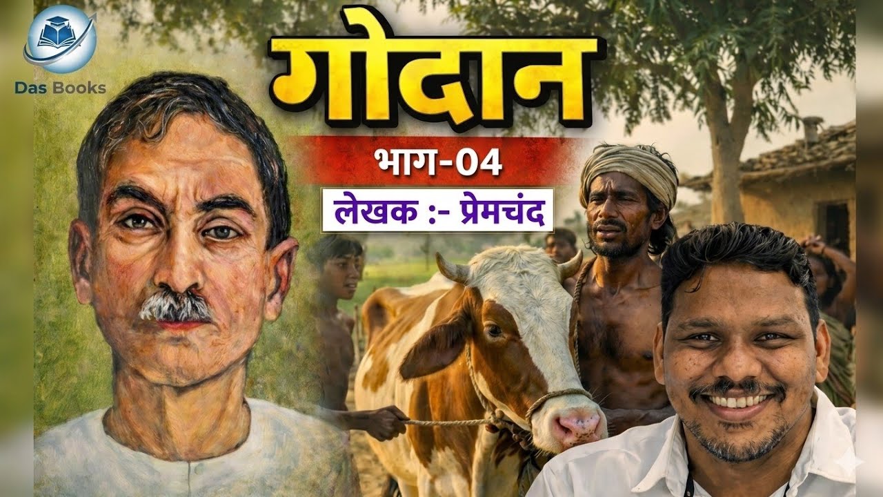 गोदान (उपन्यास) भाग 04: मुंशी प्रेमचंद | Shivdas Chauhan | @Dasofficial26