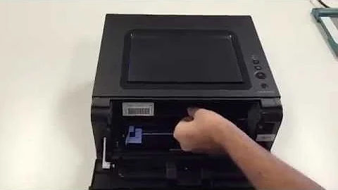 How to Replace the Toner Cartridge in a Dell B1260 Laser Printer