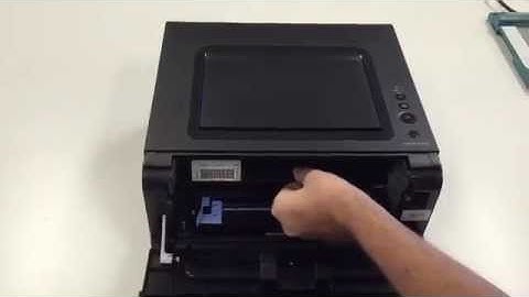How to Replace the Toner Cartridge in a Dell B1260 Laser Printer