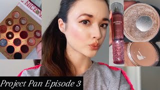 PROJECT PAN / USE IT UP: bronzer, highlighter & fragrance progress! episode 3