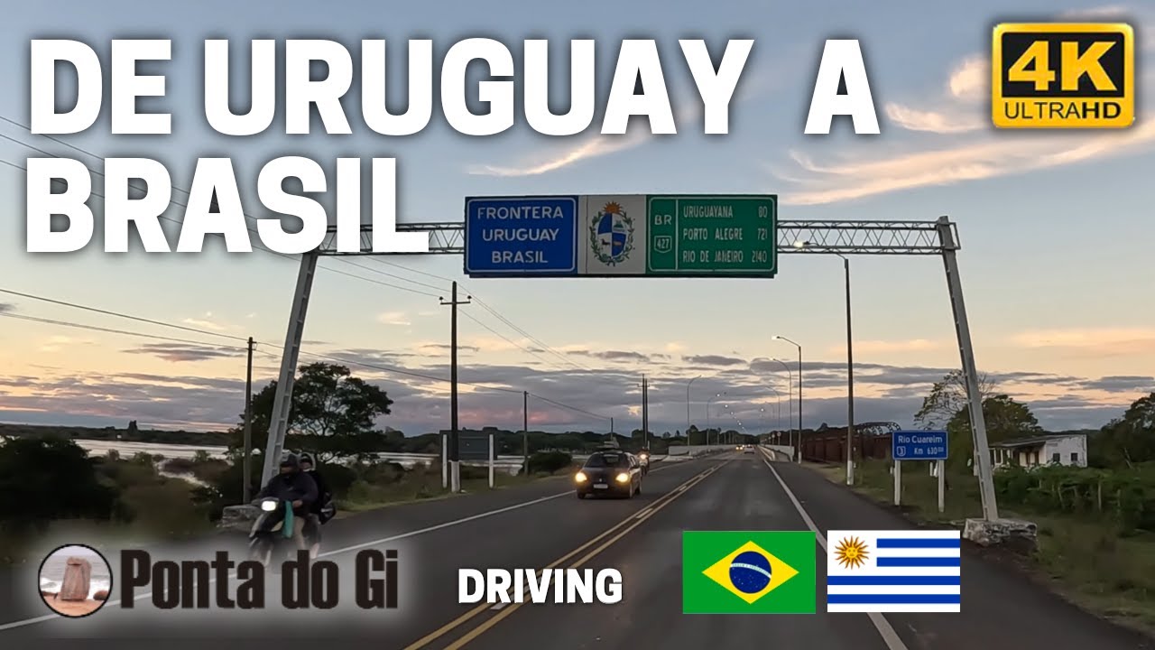 BELLA UNION [URUGUAY] BARRA DO QUARAÍ [BRASIL] #driving SIN CORTES PASO INTERNACIONAL invierno 2025