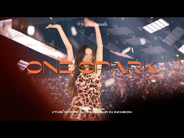 TWICE THIS IS FOR #サナ 4K MULTI] 250719-20 TWICE SANA (사나) - ONE SPARK [THIS IS FOR