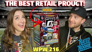 THE BEST RETAIL PRODUCT! | WIFE PACK WARS - ROUND 216 | 2023 OPTIC FOOTBALL BLASTER BOXES!