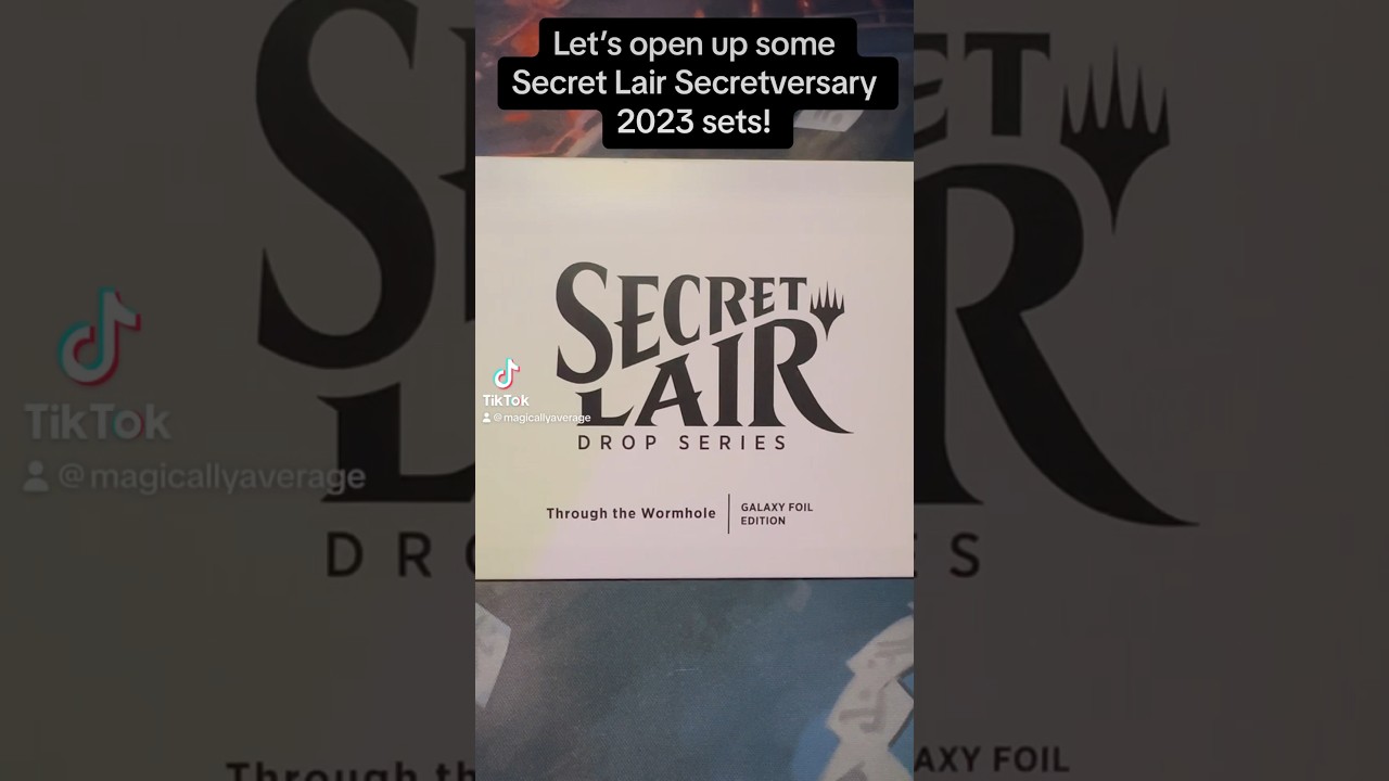 Secret Lair Secretversary 2023 Drop pt. 1 - Through the Wormhole 
