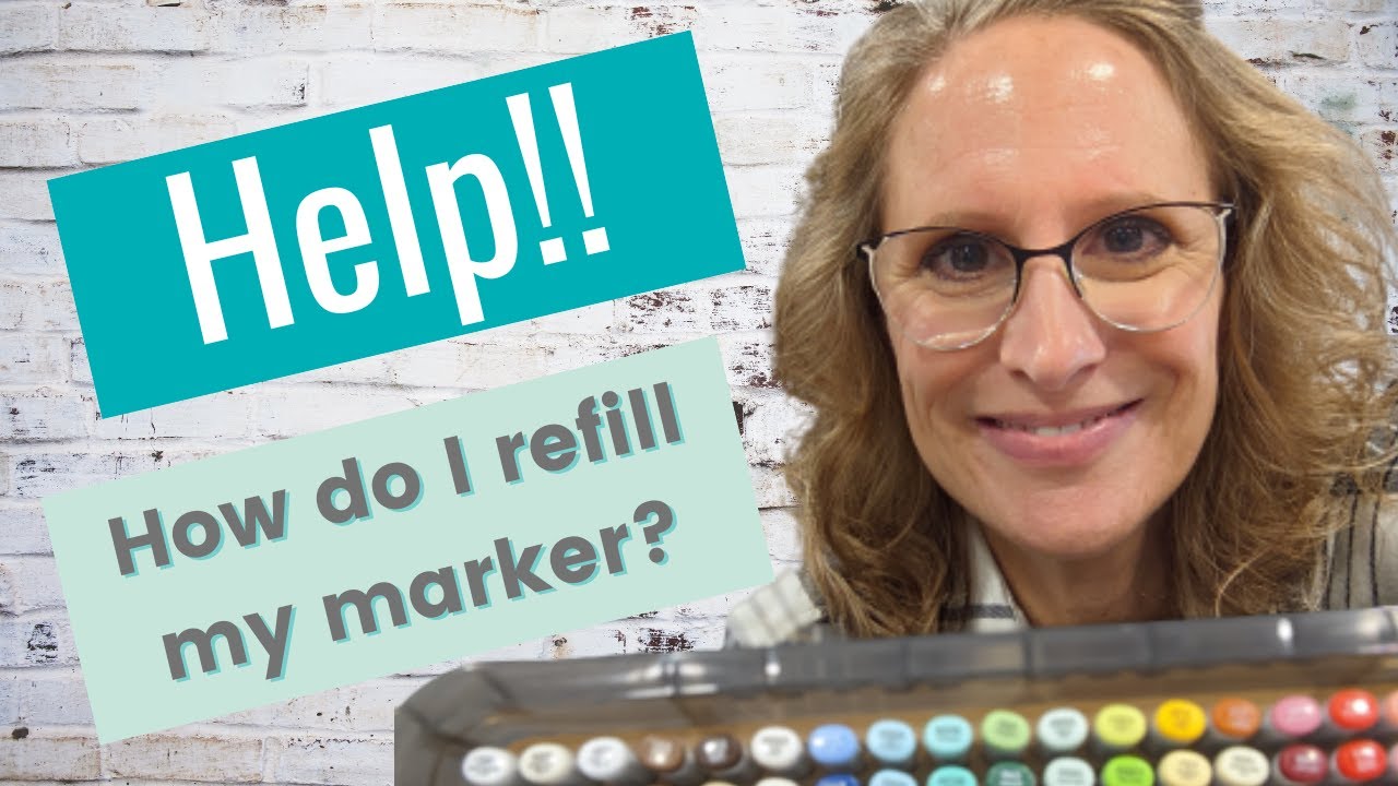 How to refill a Copic Marker - YouTube