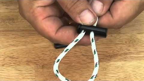 Double Barrel Cord Lock