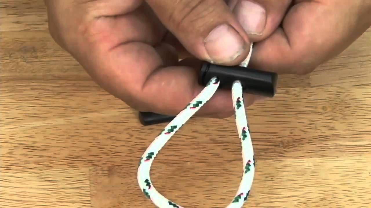 Double Barrel Cord Lock 