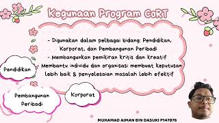 GGGB5433 : De Bono's CoRT Programme (KUMP 10)
