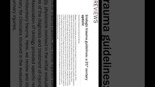 #urologic #trauma #emergencies