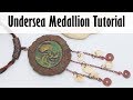 GIVEAWAY Polymer Clay Project: Undersea Medallion Tutorial