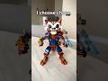 Stark. Cap. Rocket. LEGO Marvel chaos.