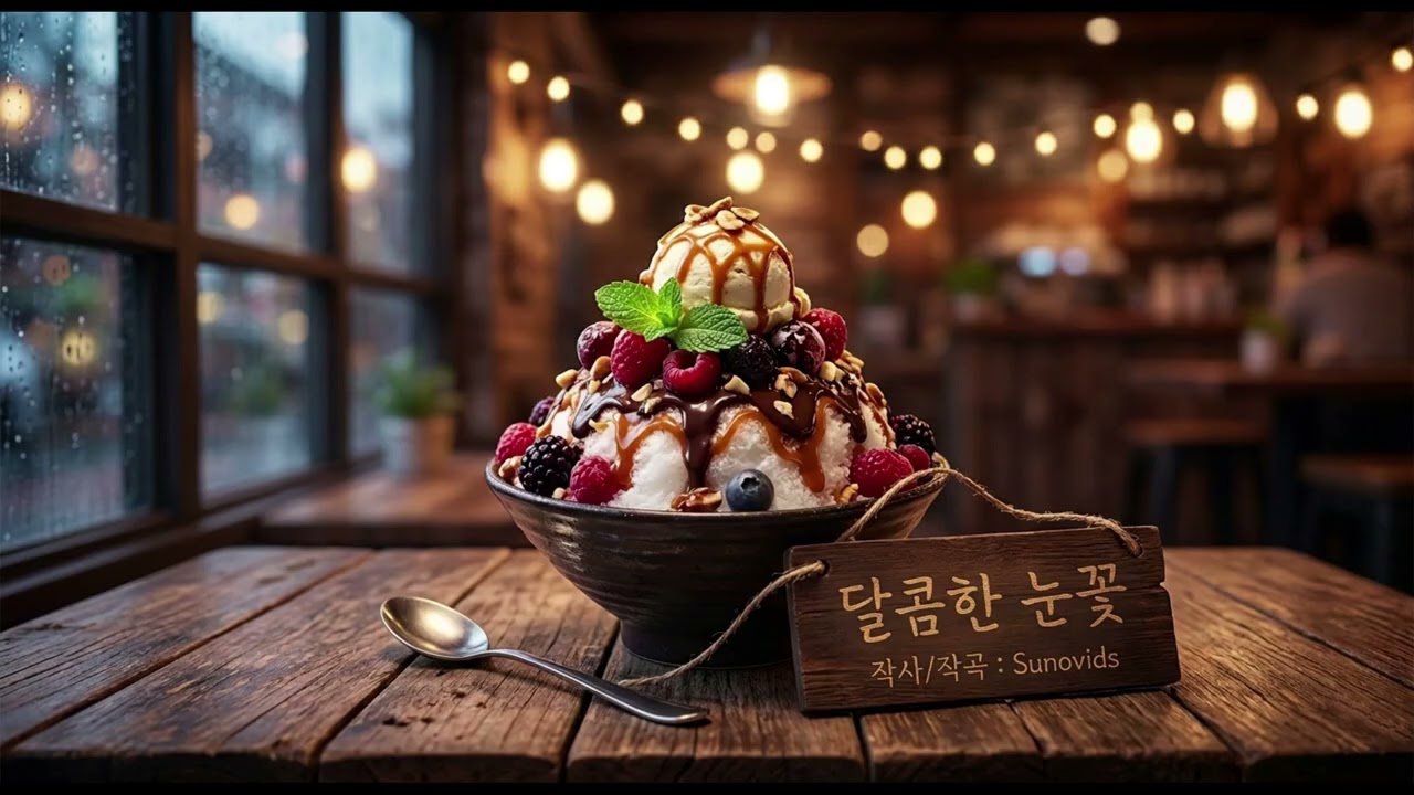 달콤한 눈꽃@IndieBallad-뜨거운 여름의 열기속에서숨 가쁜 이 도시 위에흩어진 조각들처럼 우리는 서 있어유난히 길었던 오후의 그림자를 지나작은 테이블 위,