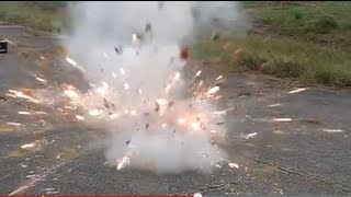 BLOWING UP PUMPKINS! (Fireworks)