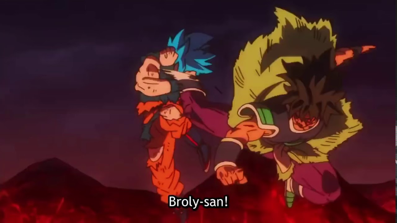 Brolys Rage After His Fathers Death  Dragon Ball Super Broly