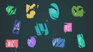 Colorful Speech Bubbles | Davinci Resolve Template