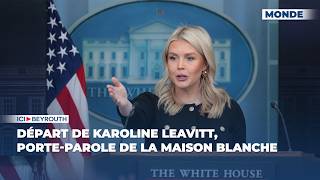 Départ de Karoline Leavitt, porte-parole de la Maison Blanche