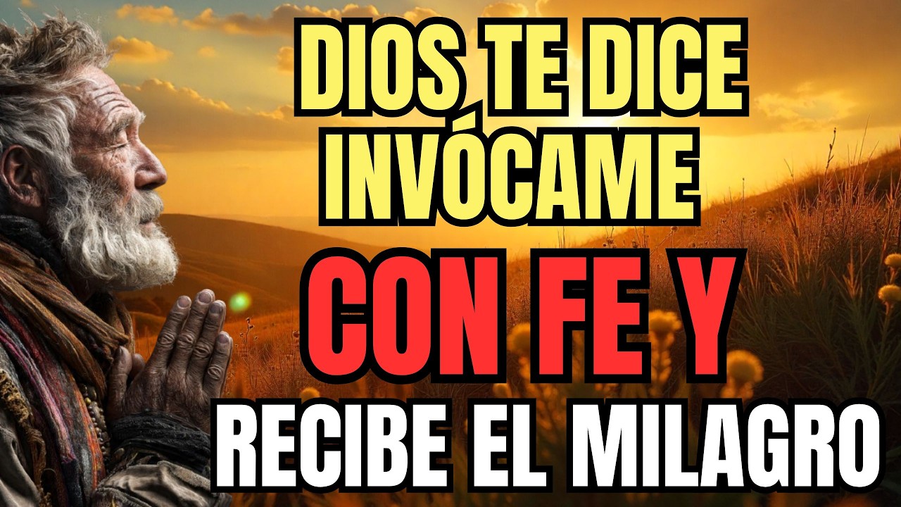 DIOS TE DICE: YO ESCUCHO tu CORAZÓN SIEMPRE, INVÓCAME con FE y RECIBE EL MILAGRO QUE TENGO PARA TI