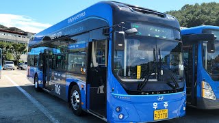 대구(706 우주교통) [동서변 리벤빌~산격종합시장앞]구간 2022년 8월식 현대[HYUNDAI] 일렉시티[ELEC CITY] II 수소전기버스 FCEV⚡️앞면 주행영상