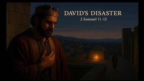 (2 Samuel 11, 12) “David’s Disaster”