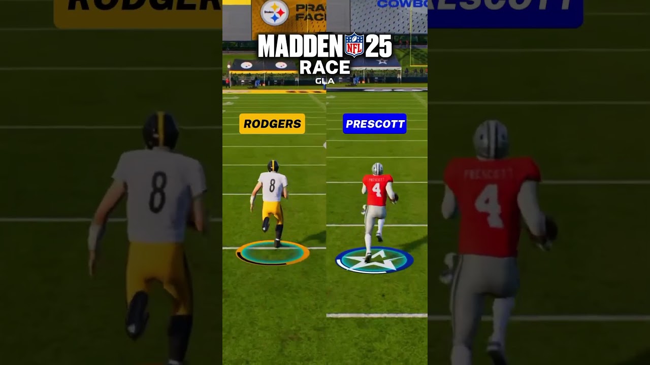 Aaron Rodgers vs. Dak Prescott Race | Madden 25 Updated Roster PS5
