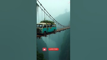 Travel Exploring | Abandoned Bus | Mysterious Jungle | #Part 5 #ai#shorts #trending#bus#nature#viral