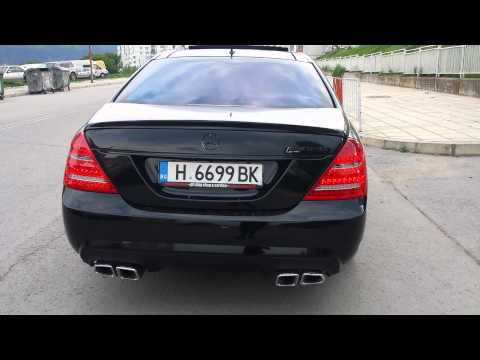 Mercedes S500 with S63 AMG Exhaust SOUND