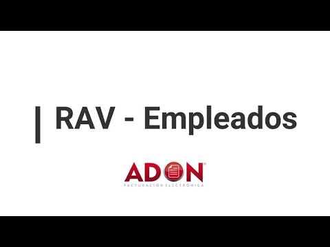 RAV Empleados - Como descargar mis recibos de nómina