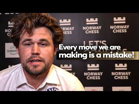 Magnus - " Like a COW ASHAMED of it's body, this game is an UDDER EMBARRASSMENT" | Norway Chess 2026