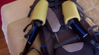 shoulder pads for backpack straps