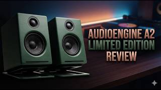 Audioengine A2 Limited Edition Review | Compact Speakers with Premium Sound & Green DS1M Stands