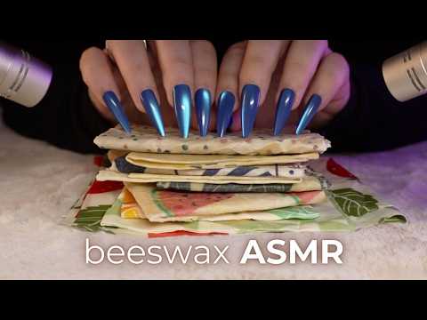 ASMR Addictive Beeswax Scratching & Tapping (No Talking)