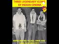 THREE LEGENDARY ICONS OF INDIAN CINEMA 🎥 REPRESENTING TELUGU, HINDI AND , TAMIL FILM INDUSTRY!👇
