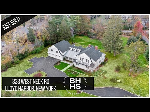 333 West Neck Rd, Lloyd Harbor, NY home video tour