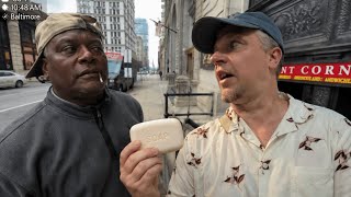 Cheap Charlie Scammed For Soap