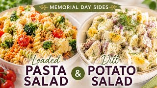 Easy Memorial Day Side Dishes | Pasta Salad & Potato Salad LIVE