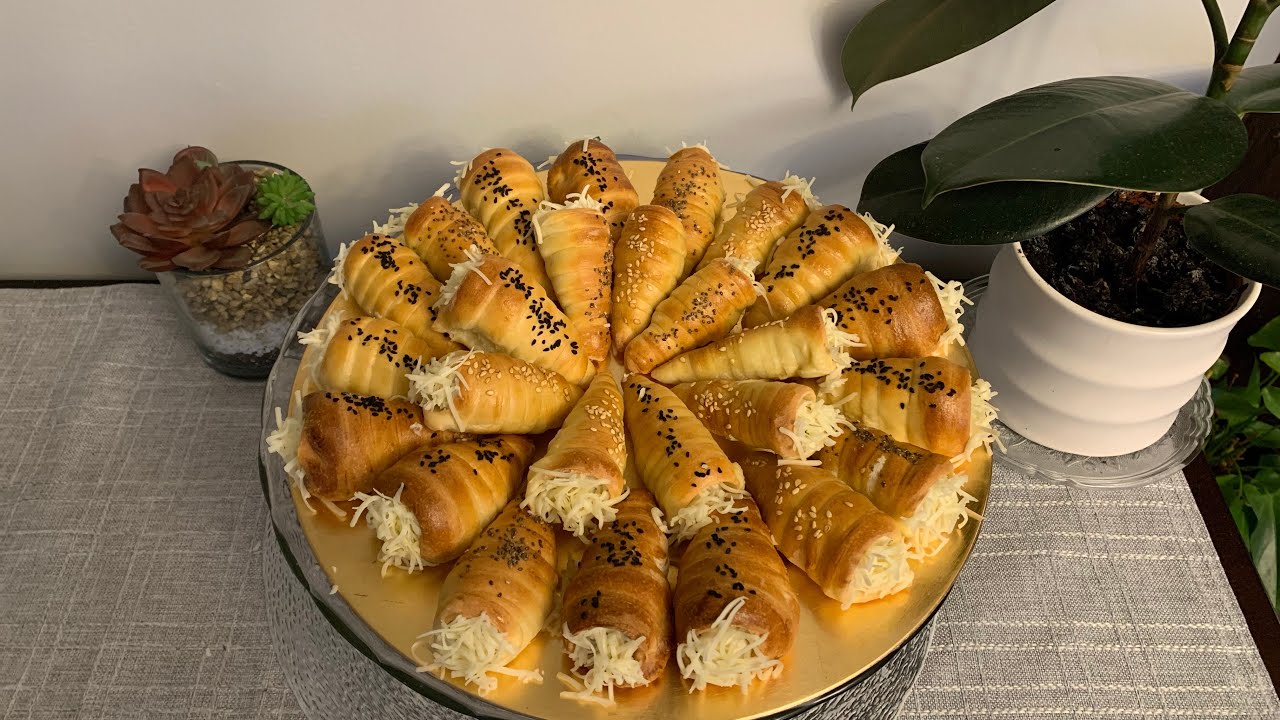 Recette Cornets salés farcis au poulet