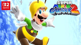 Super Mario Galaxy 2 - World 2 Green Stars 100% (Switch 2 4K)