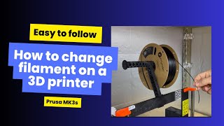 Seamless Filament Change Tutorial for Prusa 3D Printers: Quick and Easy Steps!
