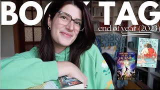 end of year reading plans 📚 💚 |discussing my end of year goals by answering the end of year book tag