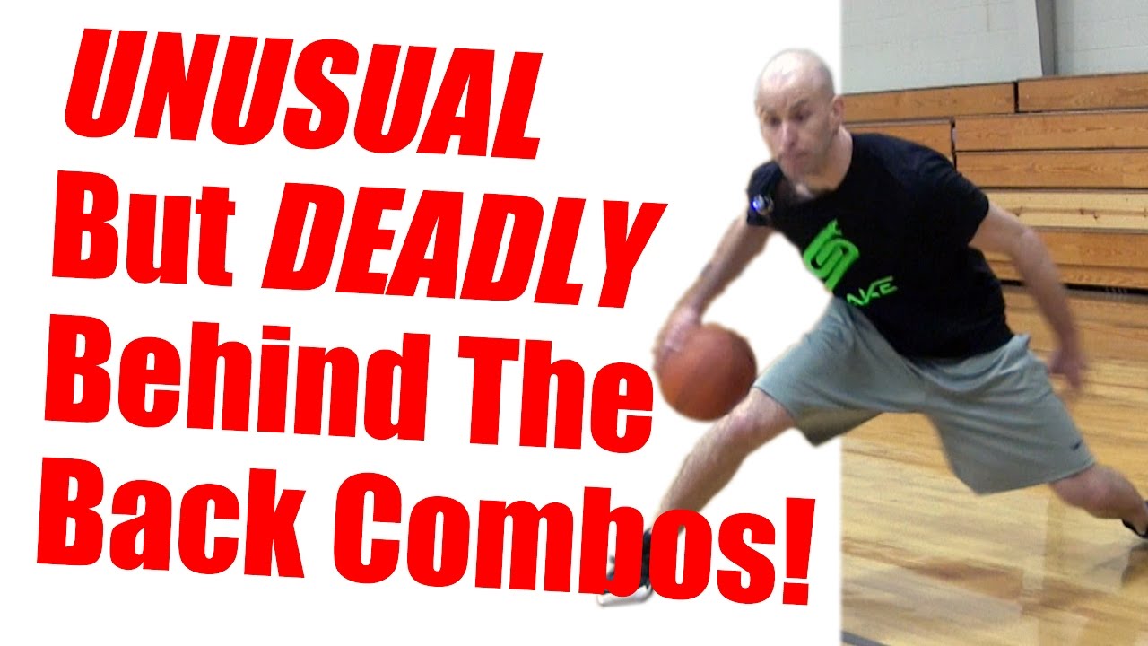 4 UNUSUAL Behind The Back Combo Moves (DEADLY)! Best Basketball Moves