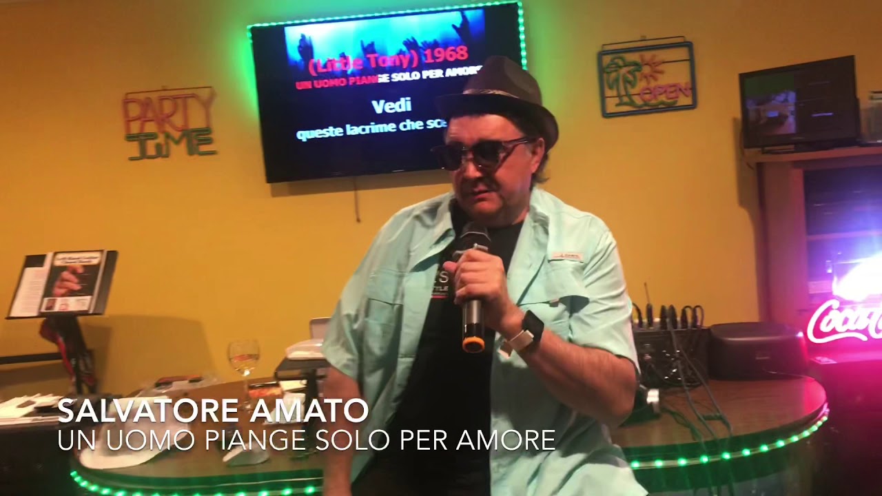 Little Tony Un Uomo Piange Solo Per Amore