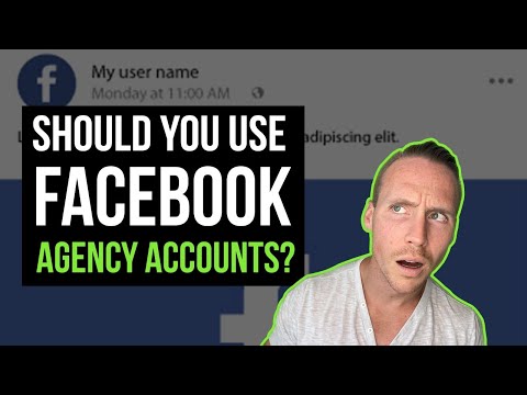 Facebook Agency Ad Account [Dropshipping 2021]